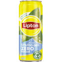 Lipton Ice Tea Zero boisson rafraîchissante, canette sleek de 33 cl, paquet de 24 pièces