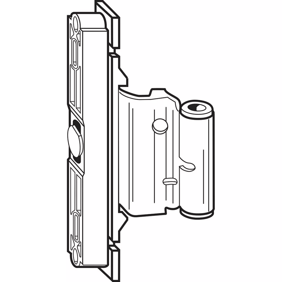 Spare Central Hinge with Groove Roto...