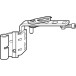 Roto Designo II K/A 12/18-9 Right Dummy Stay R.264083 per piece