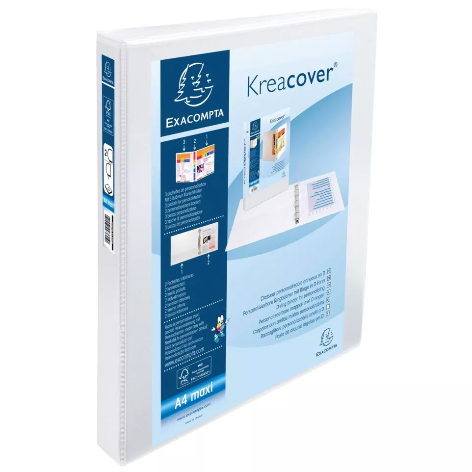 Exacompta Kreacover White...