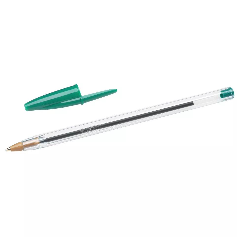 Bic stylo bille Cristal Medium, vert