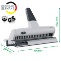 Leitz perforateur 23 trous Heavy Duty 5115