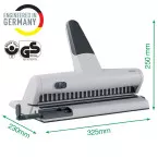 Leitz 23-gaats perforator Heavy Duty 5115