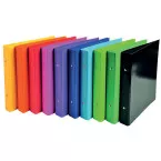 Exacompta Iderama classeur, ft A5, dos de 4 cm, couleurs assorti