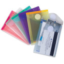 Tarifold Document Pockets Collection Color A7 Portrait (80 x 115 mm) Pack of 6 Assorted Pieces
