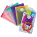 Tarifold Document Pockets Collection Color A7 Portrait (80 x 115 mm) Pack of 6 Assorted Pieces