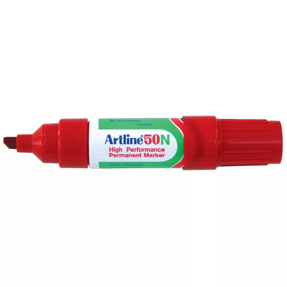 Artline Permanent Marker 50N Red