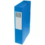 Exacompta Exabox Blue Cardboard Filing Box Spine 6 cm