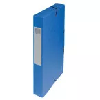 Exacompta Exabox Blue Cardboard Filing Box Spine 4 cm