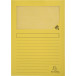 Exacompta pochette coin à fenêtre Forever, paquet de 100 pièces, jaune