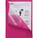 Exacompta Forever Window Card Folders, Pack of 100, Pink