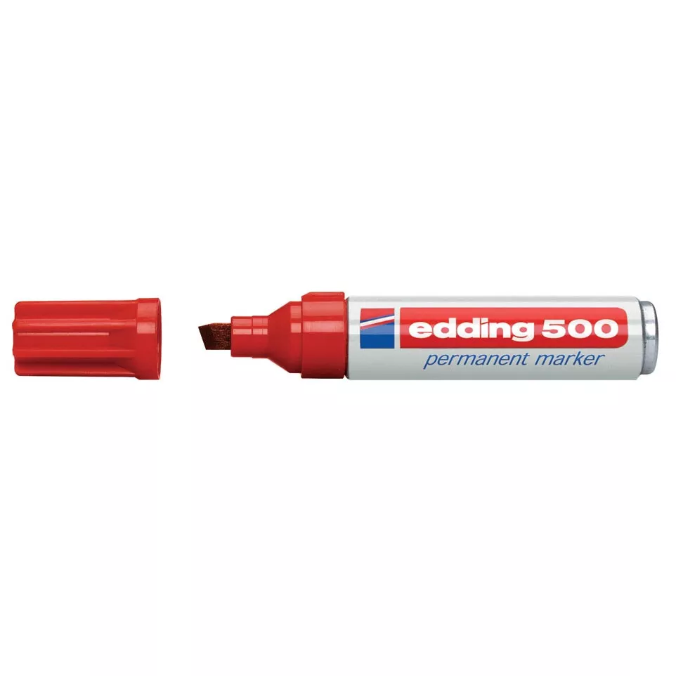 Edding marqueur permanent e-500 rouge