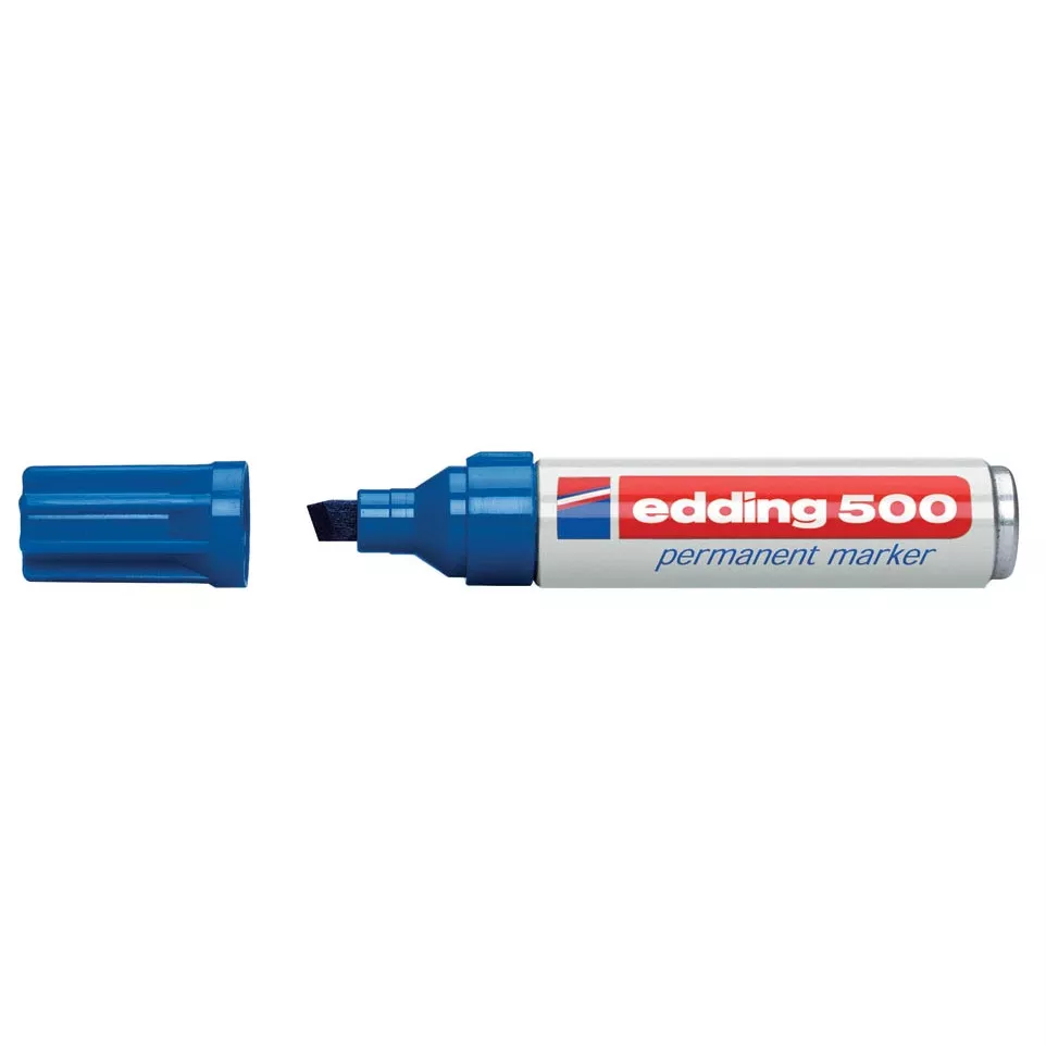 Edding 500 Permanent Marker Blue