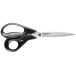 Maped ciseaux Advanced, ft 21 cm, droite, bouts pointus, inox, noir, blister de 1 pièce