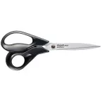 Maped Advanced Scissors, 8.3\", right-handed, pointed tip, stainless steel, black, 1 piece blister pack