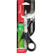 Maped schaar Advanced, ft 18 cm, rechts, scherpe punt, RVS, zwart, blister van 1 stuk