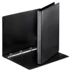 Esselte classeur à anneaux personnalisable, dos de 3 cm, 4 anneaux en O de 16 mm, noir