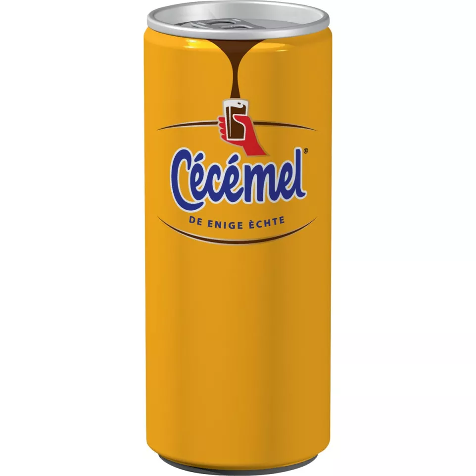 Cécémel chocolademelk, blik van 25...