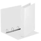 Esselte Customisable A4 Ring Binder, 4 D Rings 30 mm, 5.1 cm Spine, White