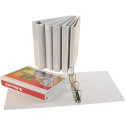 Esselte classeur à anneaux personnalisable, dos de 3,8 cm, 4 anneaux en D de 20 mm, blanc
