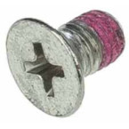 Schroef M5x8 rood schaar...