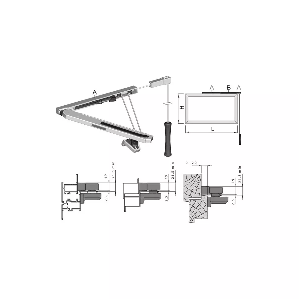Newton F6 string truss cap 3m...