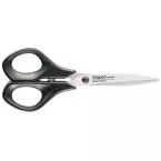 Maped ciseaux Advanced, ft 17 cm, droite, bouts pointus, inox, noir, blister de 1 pièce
