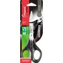 Maped Advanced Scissors, 17 cm, Right-Handed, Pointed Tips, Stainless Steel, Black, 1 Piece Blister
