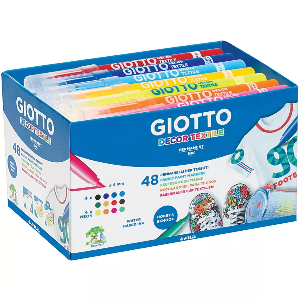 Giotto Decor Textile textielstiften,...