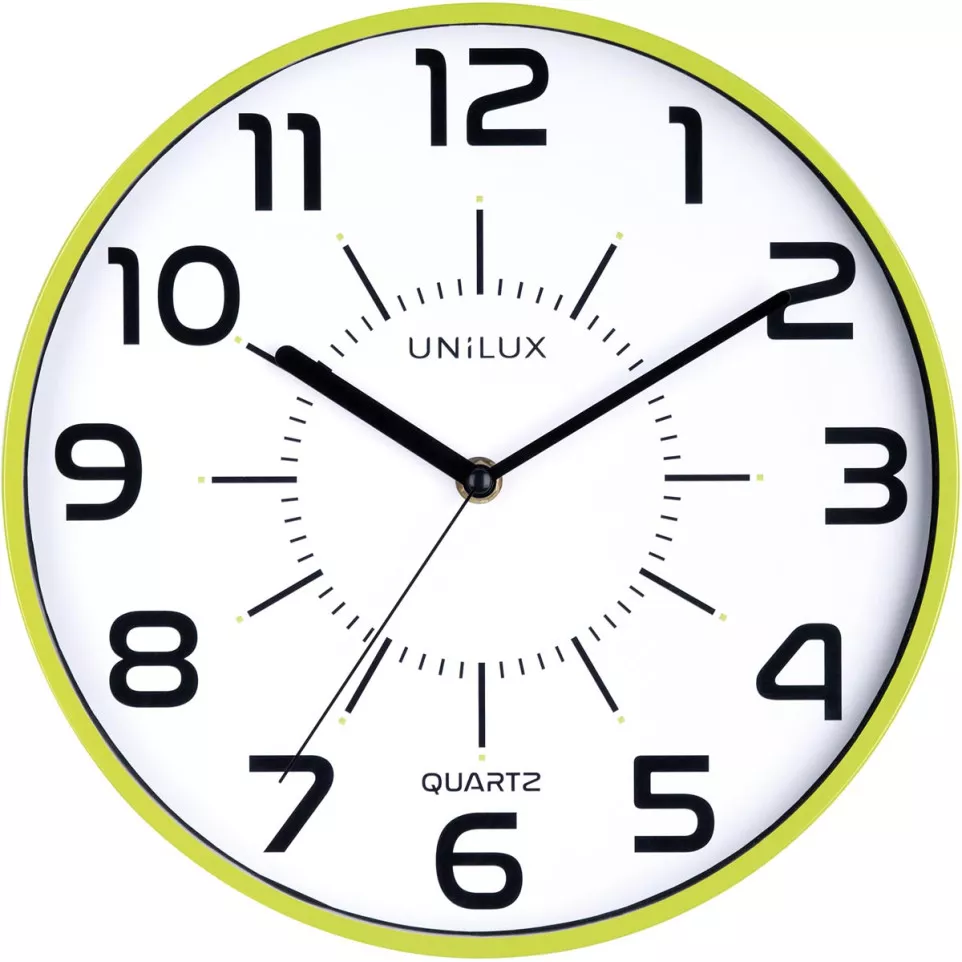 Unilux Pop Wall Clock 30 cm Green