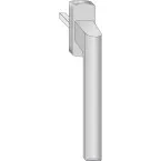 SI-LINE Vierkante Handgreep voor PSK100+/PSK130+/PSK160+ 45mm F9 / pce