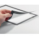 Durable DURAFRAME Document Frame, 8.5" x 11", Black, Pack of 2