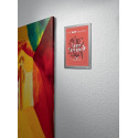 Durable DURAFRAME WALLPAPER Self-Adhesive Magnetic Frame A4 Silver