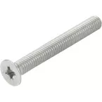 Vis M6 x 65mm pour poignée et cuvette Hoppe de levant-coulissant de 55 à 60mm d'épaisseur / pce