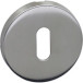 Pair of BB Basic Round 52x8mm Stainless Steel Escutcheons per piece