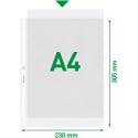 Leitz standaard showtas, PP, A4, 30% pre-consumer gerecycleerd plastic