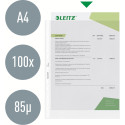 Pochette Leitz Quality A4, fabriquée à partir de 30 % de plastique recyclé pré-consommation