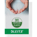 Pochette Leitz Premium A4, ouverture en haut et sur le côté gauche, 30 % de plastique recyclé, 100 pièces