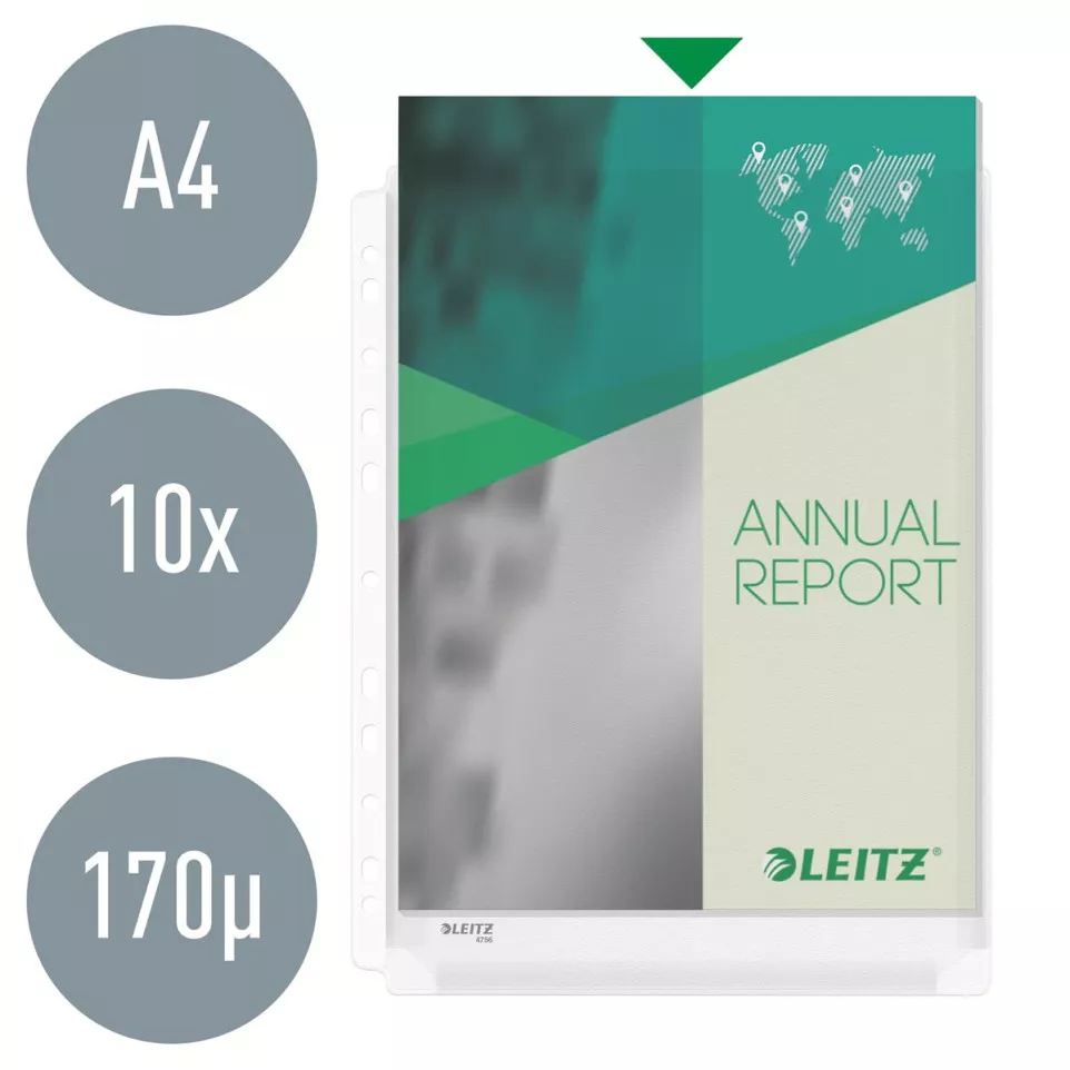 Leitz geperforeerde showtas XL pak...