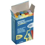 Giotto Robercolor Coloured Chalk Assorted Box of 10