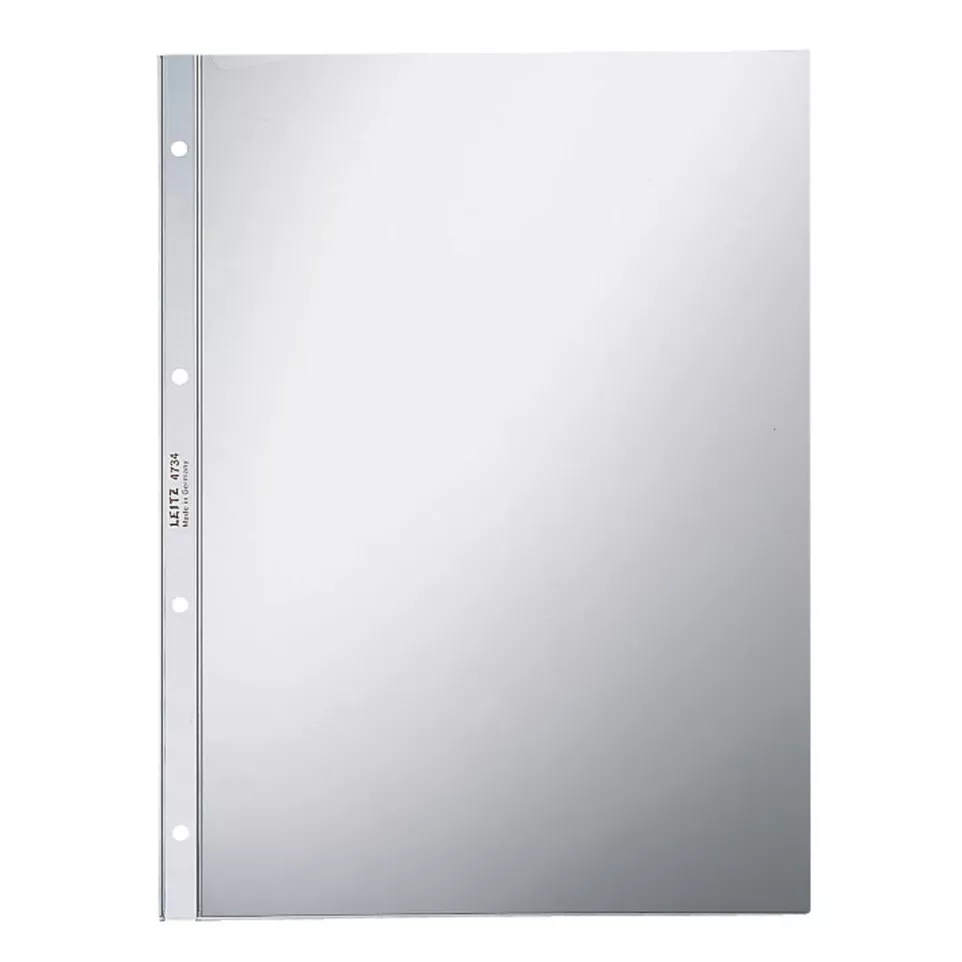 Leitz punched pockets 4 holes pack of...