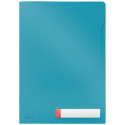 Leitz Cosy pochette coin, ft A4, PP de 200 micron, opaque, bleu