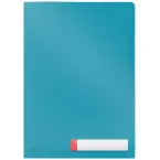 Leitz Cosy A4 200 Micron Opaque Blue Plastic Document Wallet
