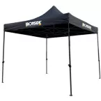 Open werktent zwart 3x3m staal / PCE