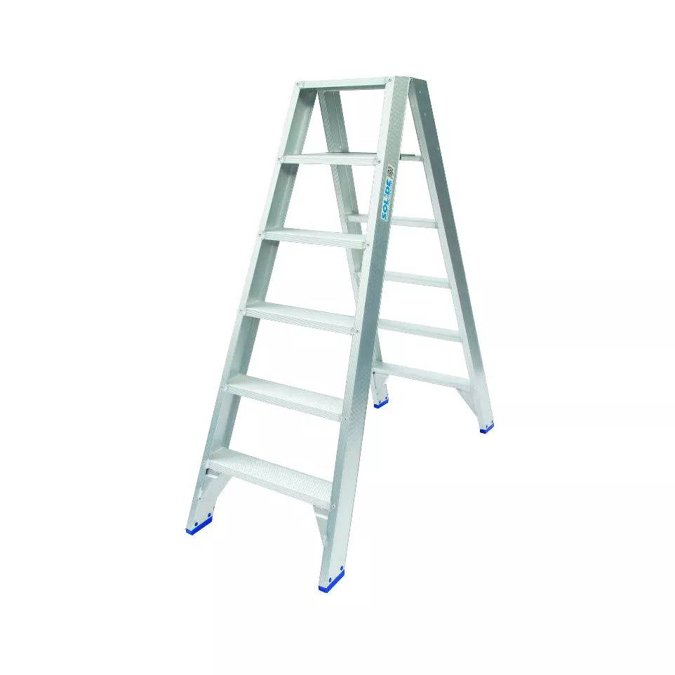 Double Hinged Step Stool 2 x 6 Steps...