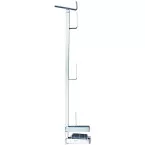 Zinc-Plated Screw-On Slab Guardrail Post per Piece