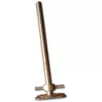 Adjustable Galvanized Foot 55cm for 42mm Diameter / PC