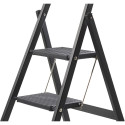 Little Giant Compact Total Black 3-Step Ladder / piece