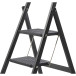 Little Giant Compact Total Black 3-Step Ladder / piece