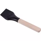 Spatule de vitrer en PVC avec manche en bois / pce